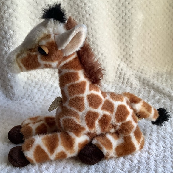 Aurora World Miyoni Tots Plush Giraffe Stuffed Animal Toy - Picture 3 of 15